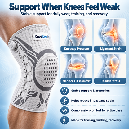 Dial-Fit Knee Brace for Stable Steps
